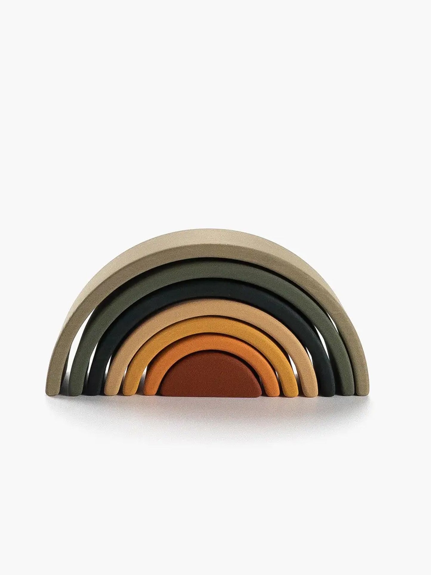 Wooden Mini Rainbow Stacker